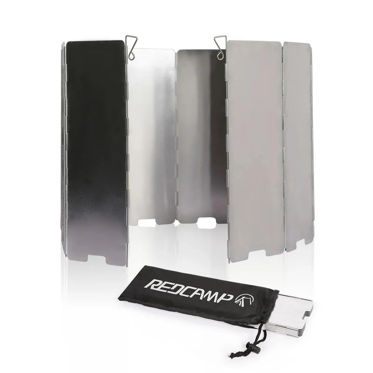 Folding Outdoor Stove Windscreen,9/10/12 Plates - Redcamp