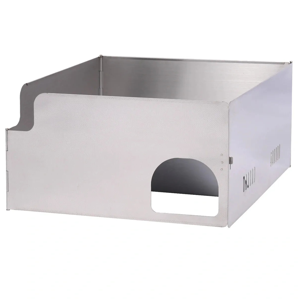 Folding Stainless Steel Stove Windscreen for Outdoor - Redcamp