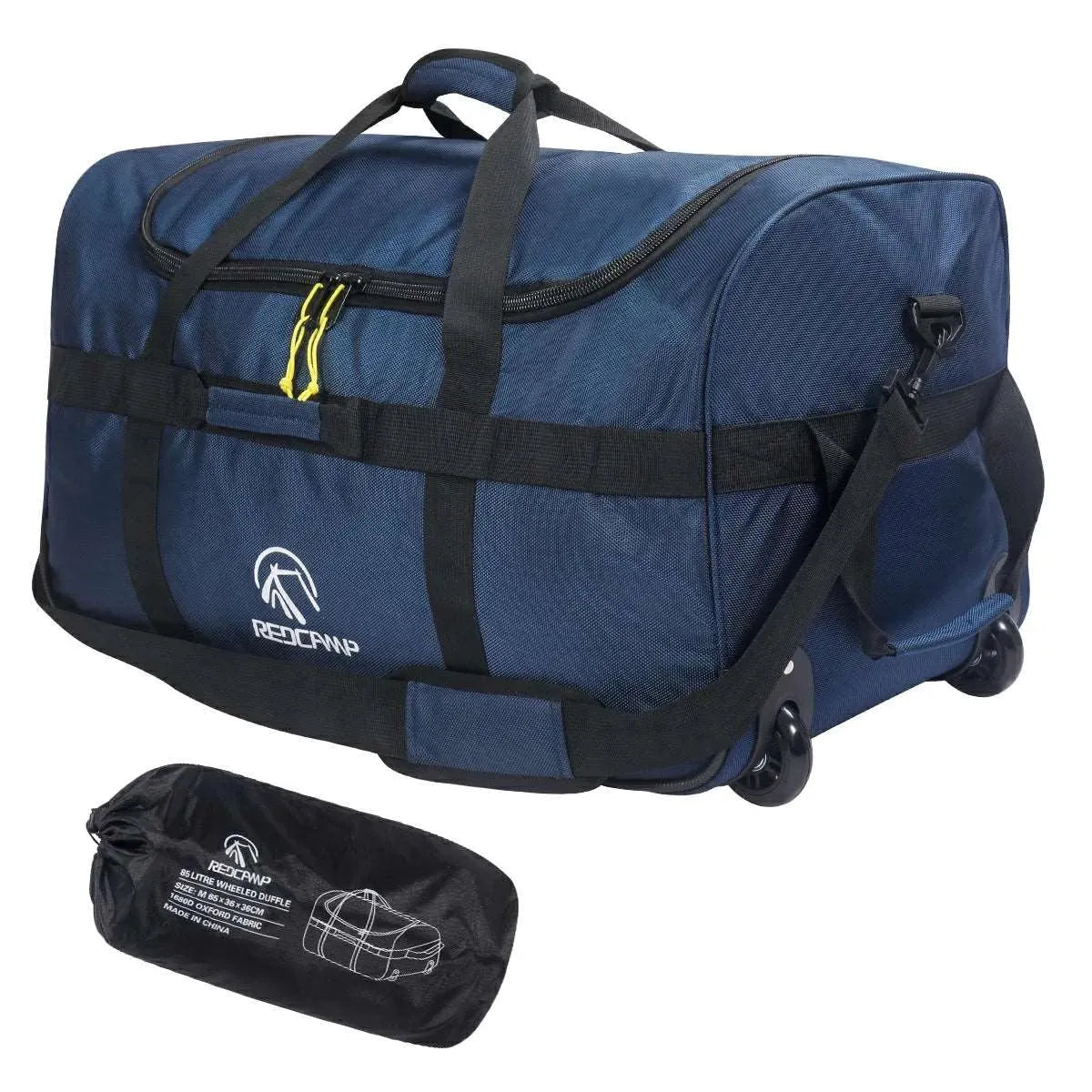 Foldable Duffle Bag with Wheels for Travel 85/120L - Redcamp