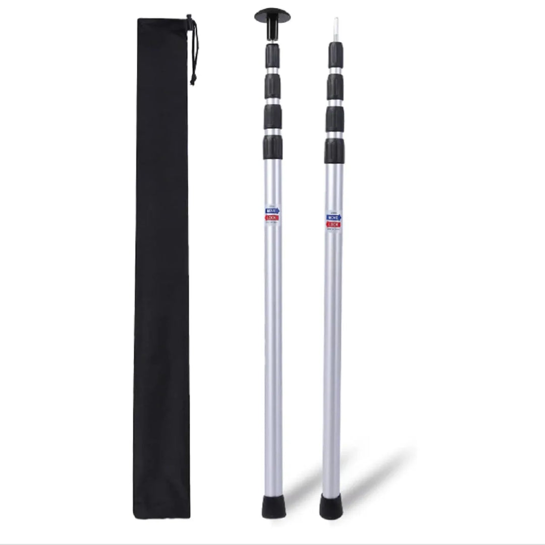 Aluminum Adjustable Telescoping Tarp Poles - Redcamp
