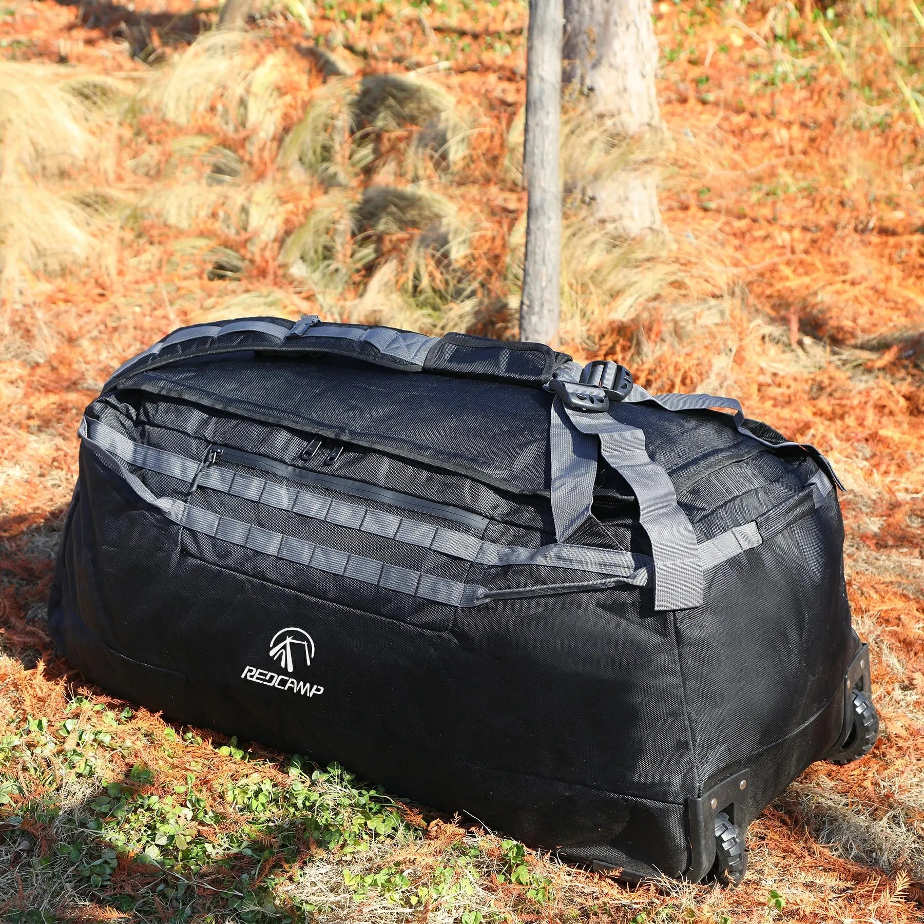 Large Duffle Bag with Wheels and Backpack Straps 100/120/140L - Redcamp