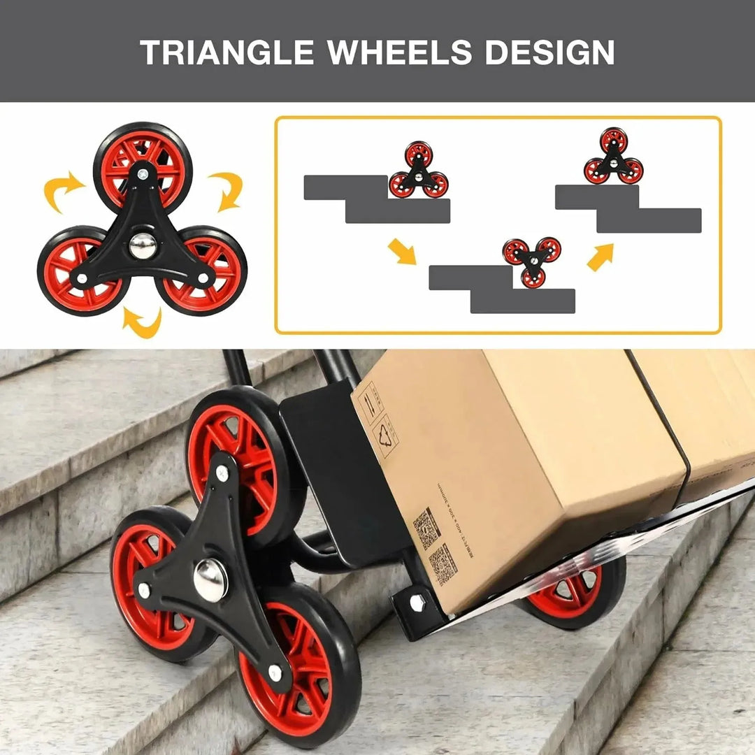 REDCAMP Stair Climber Hand Truck and Dolly - Redcamp