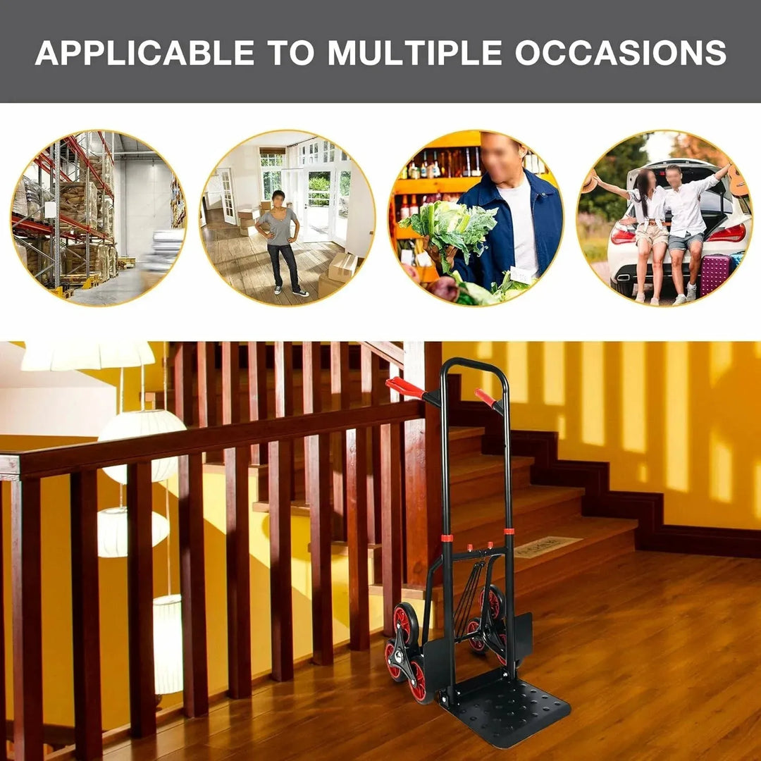 REDCAMP Stair Climber Hand Truck and Dolly - Redcamp