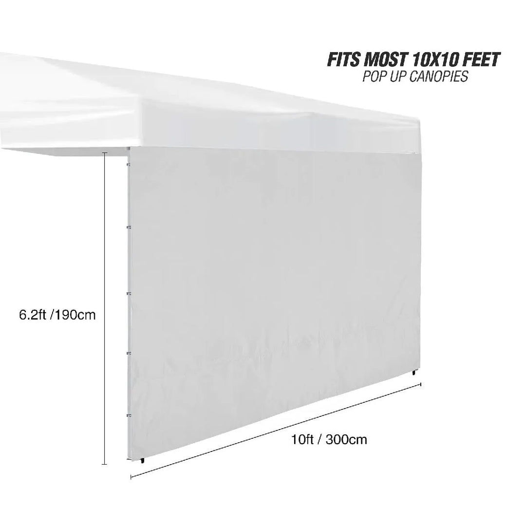 Instant Canopy Sidewall for 10x10ft Pop Up Canopy - Redcamp