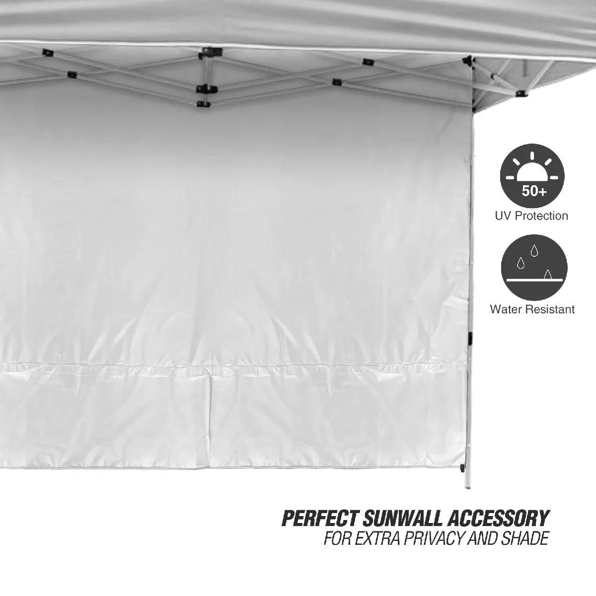 Instant Canopy Sidewall for 10x10ft Pop Up Canopy - Redcamp
