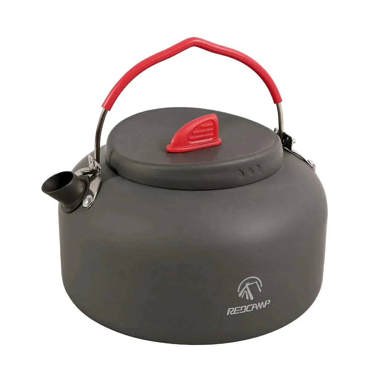 Aluminum Outdoor Camping Kettle with Carrying Bag - Redcamp