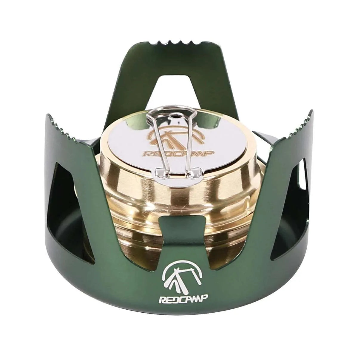 Mini Alcohol Stove with Aluminium Stand for Backpacking - Redcamp