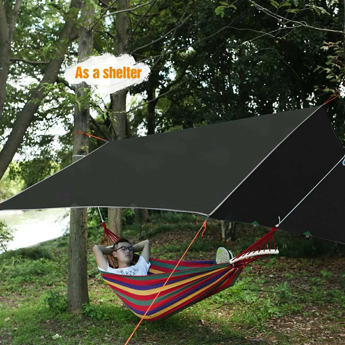 Lightweight Camping Tarp,Waterproof Tarp Shelter - Redcamp