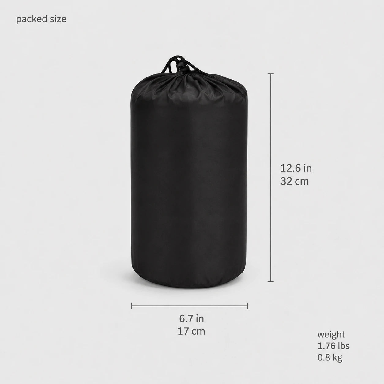 Doublure de sac de couchage en polaire pour adulte 