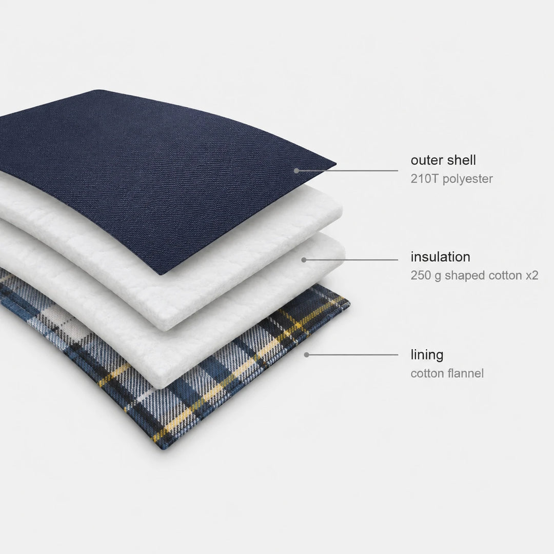 Flannel-Lined Cold Weather Mummy Sleeping Bag 5–23°F