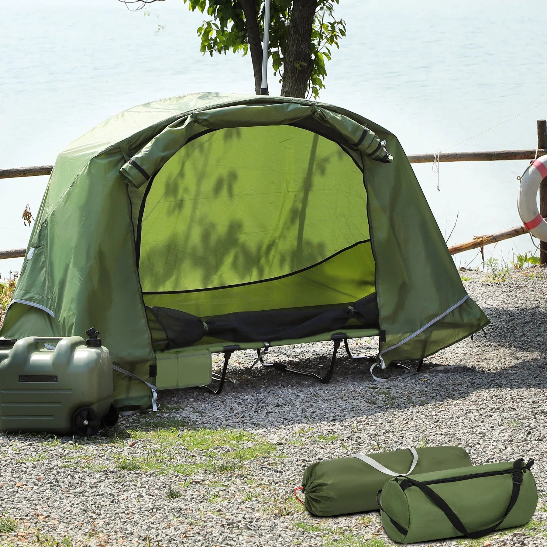 Tente de camping pliante pour 1 personne 