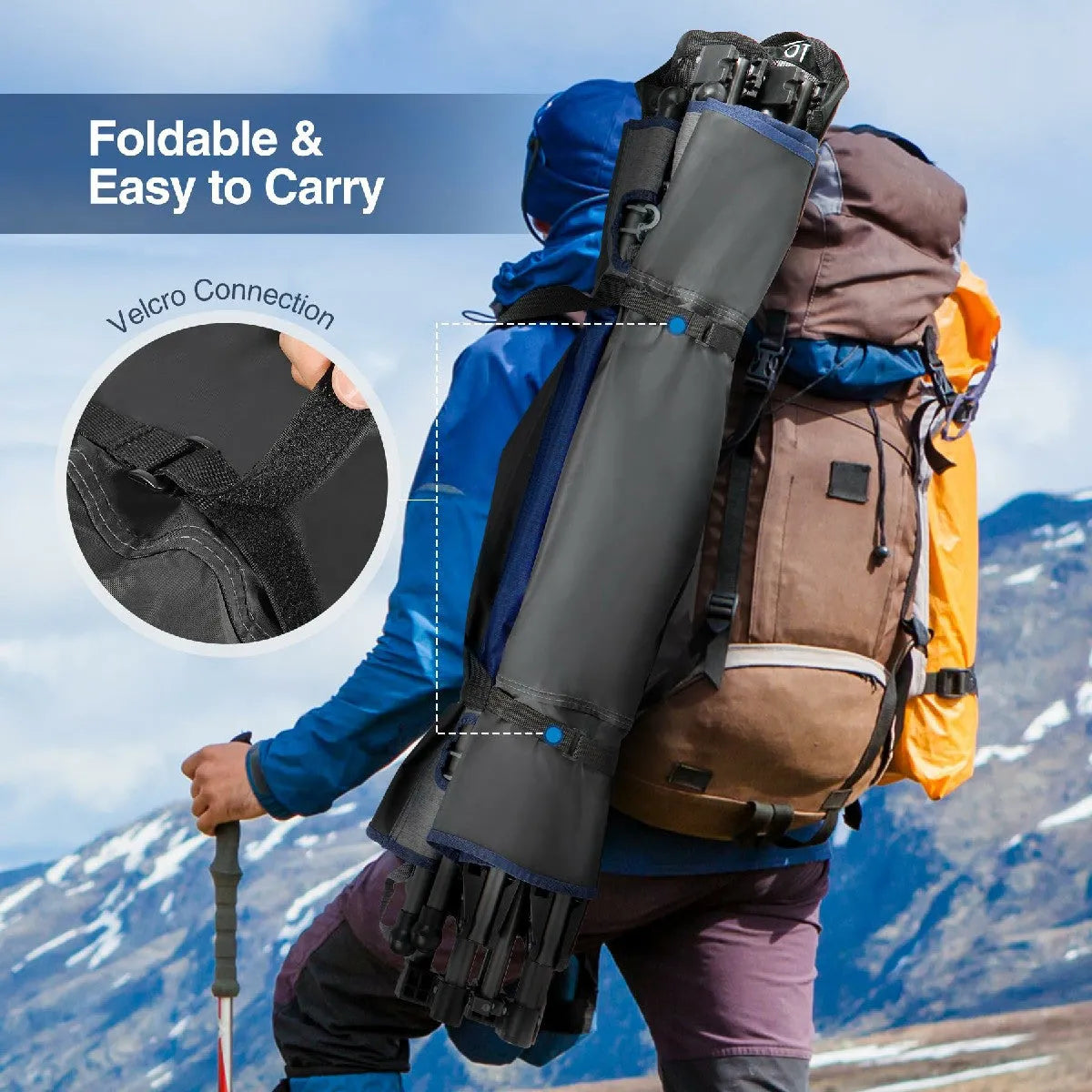 Portable Folding Hammock with Removable Canopy and Pillow - Redcamp