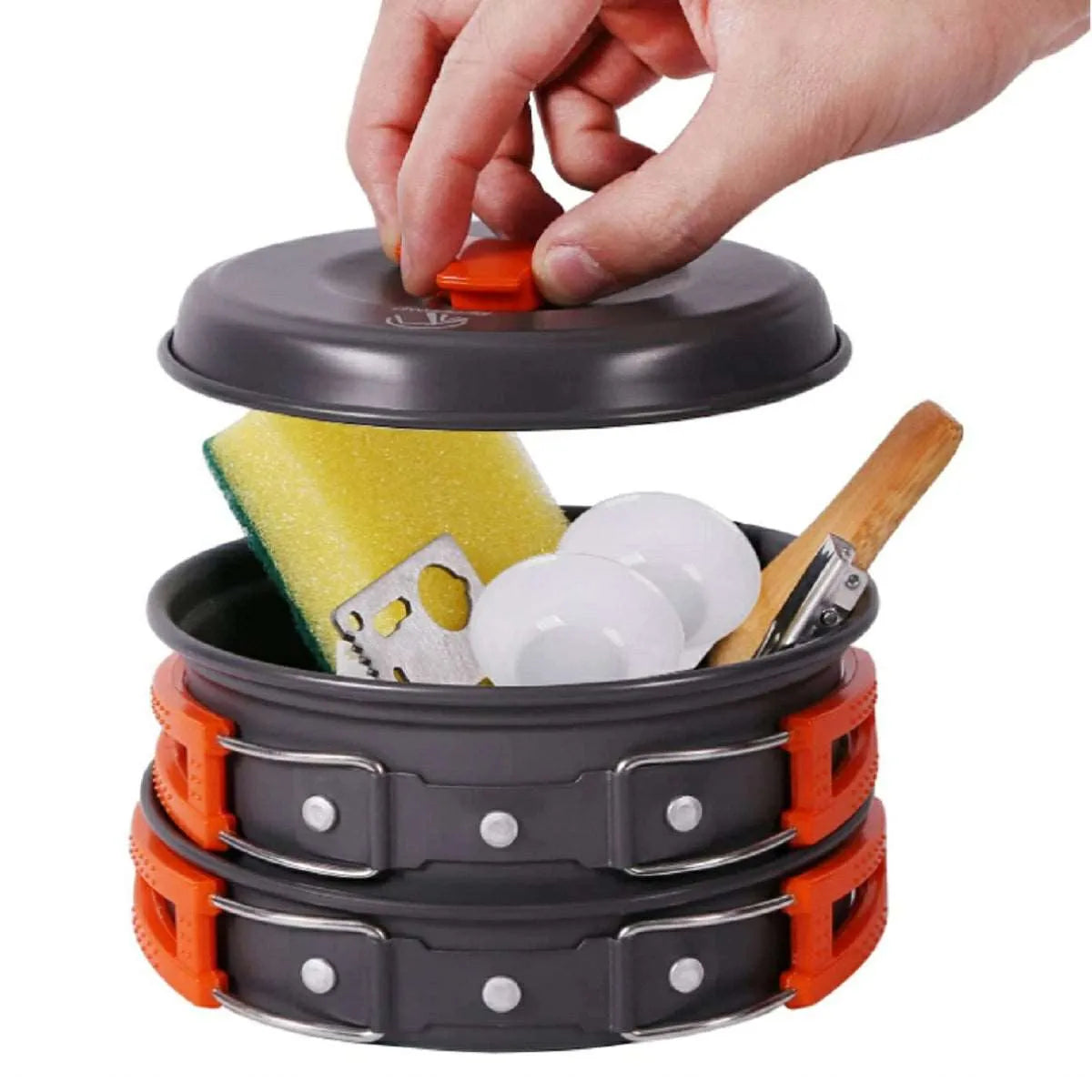 11/12/22 PCS Camping Cookware Mess Kit - Redcamp