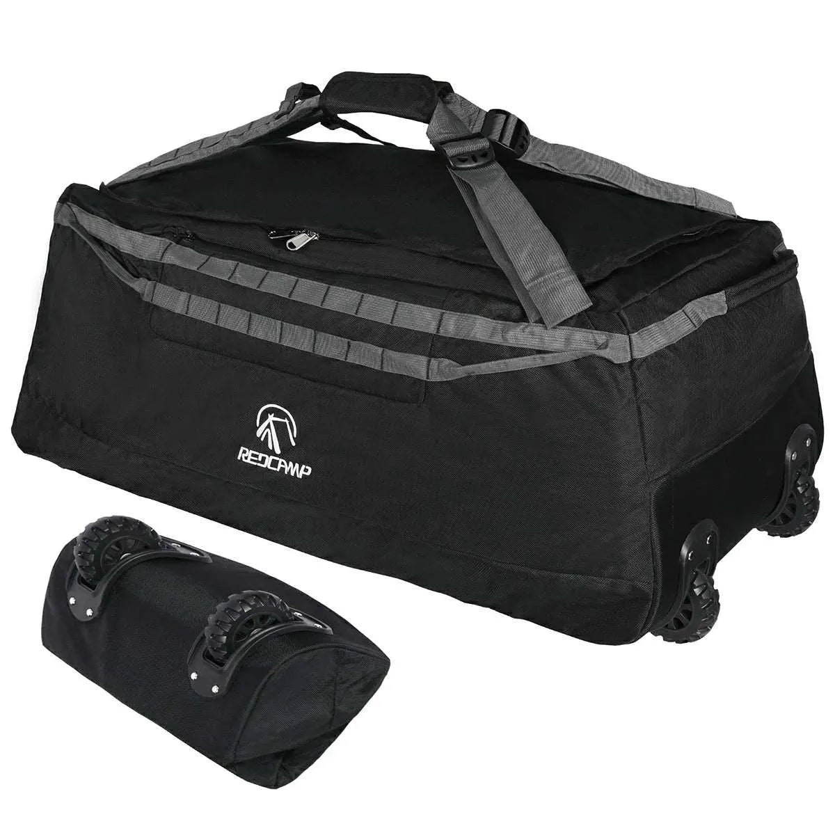 Large Duffle Bag with Wheels and Backpack Straps 100/120/140L - Redcamp