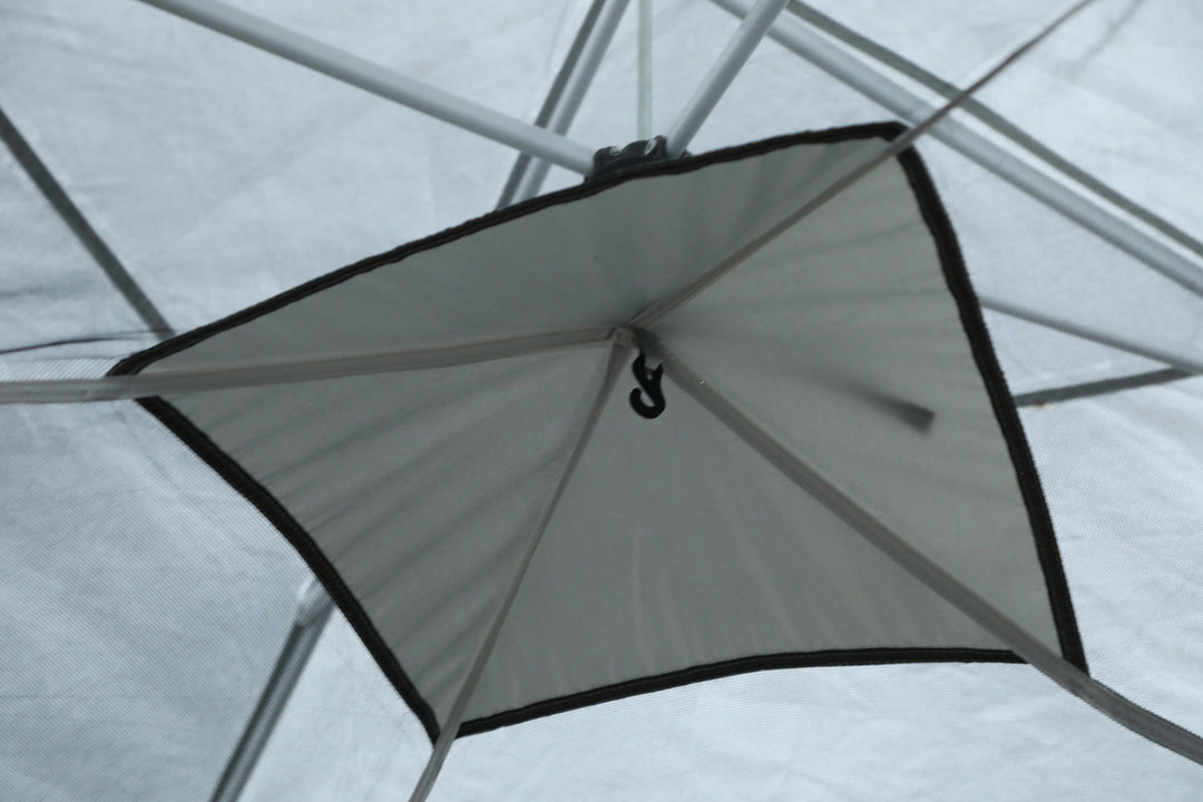 Tente intérieure de camping cubique pour auvent escamotable de 10'x10' (auvent et cadre non inclus) 