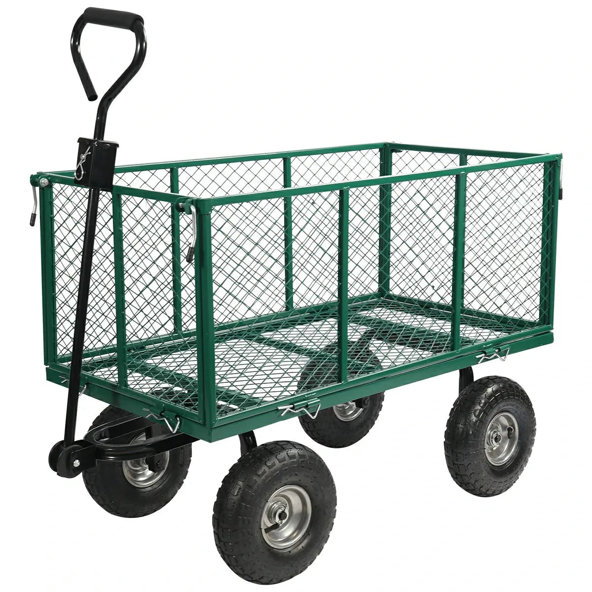 Mesh Steel Garden Cart - Redcamp