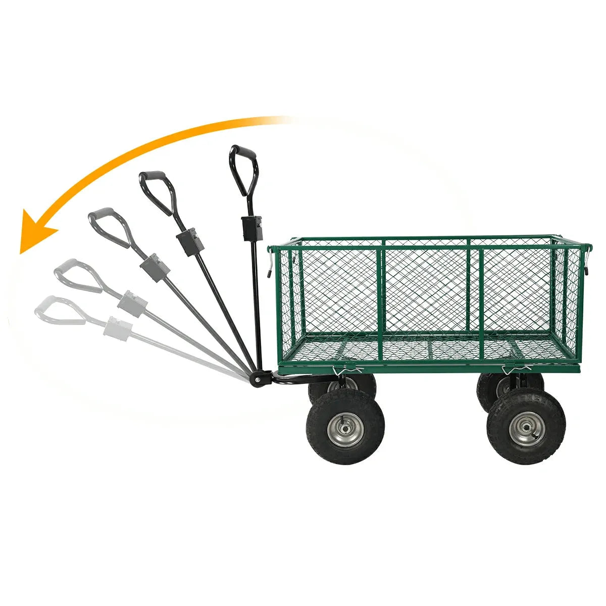 Mesh Steel Garden Cart - Redcamp