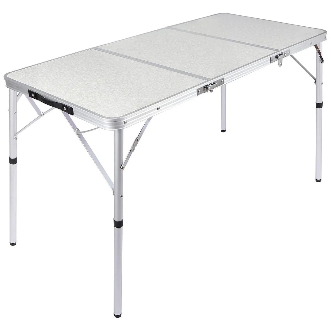 Aluminum Folding Camping Table with Adjustable Height Legs, 2/3/4ft - Redcamp