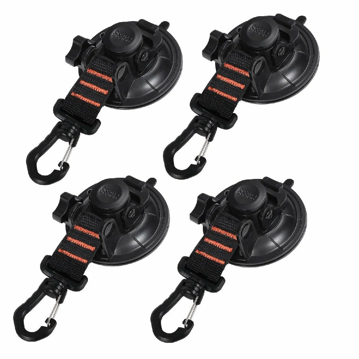 Heavy Duty Suction Cup Anchor with Securing Hook Tie Down - Redcamp