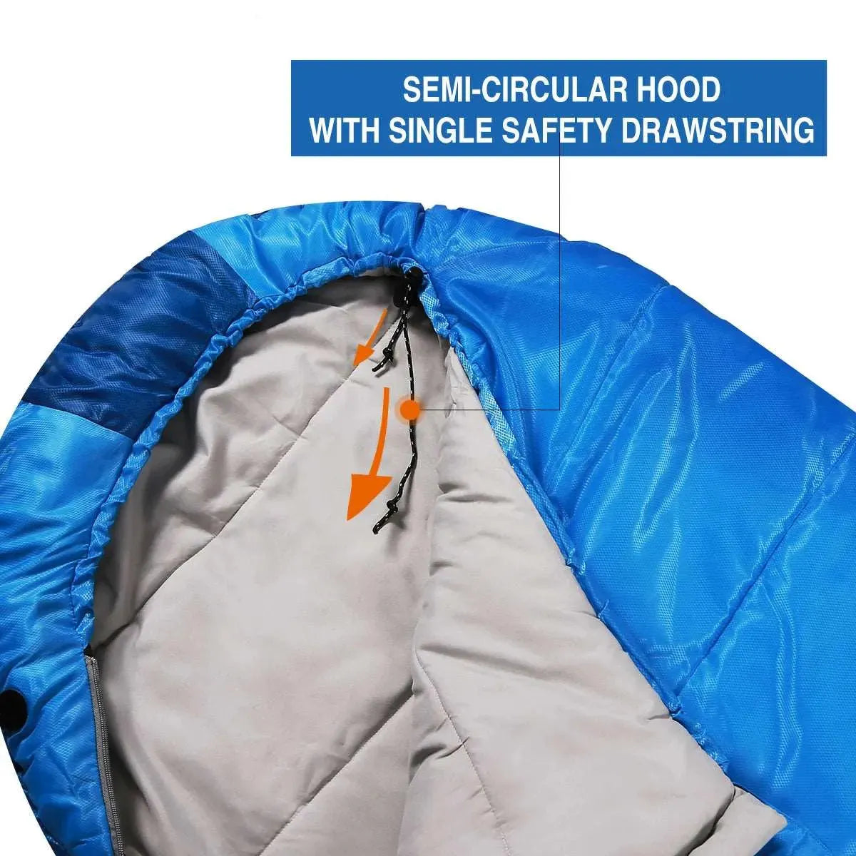 Mummy Kids Sleeping Bag for Camping,Blue Rose (Copy) - Redcamp