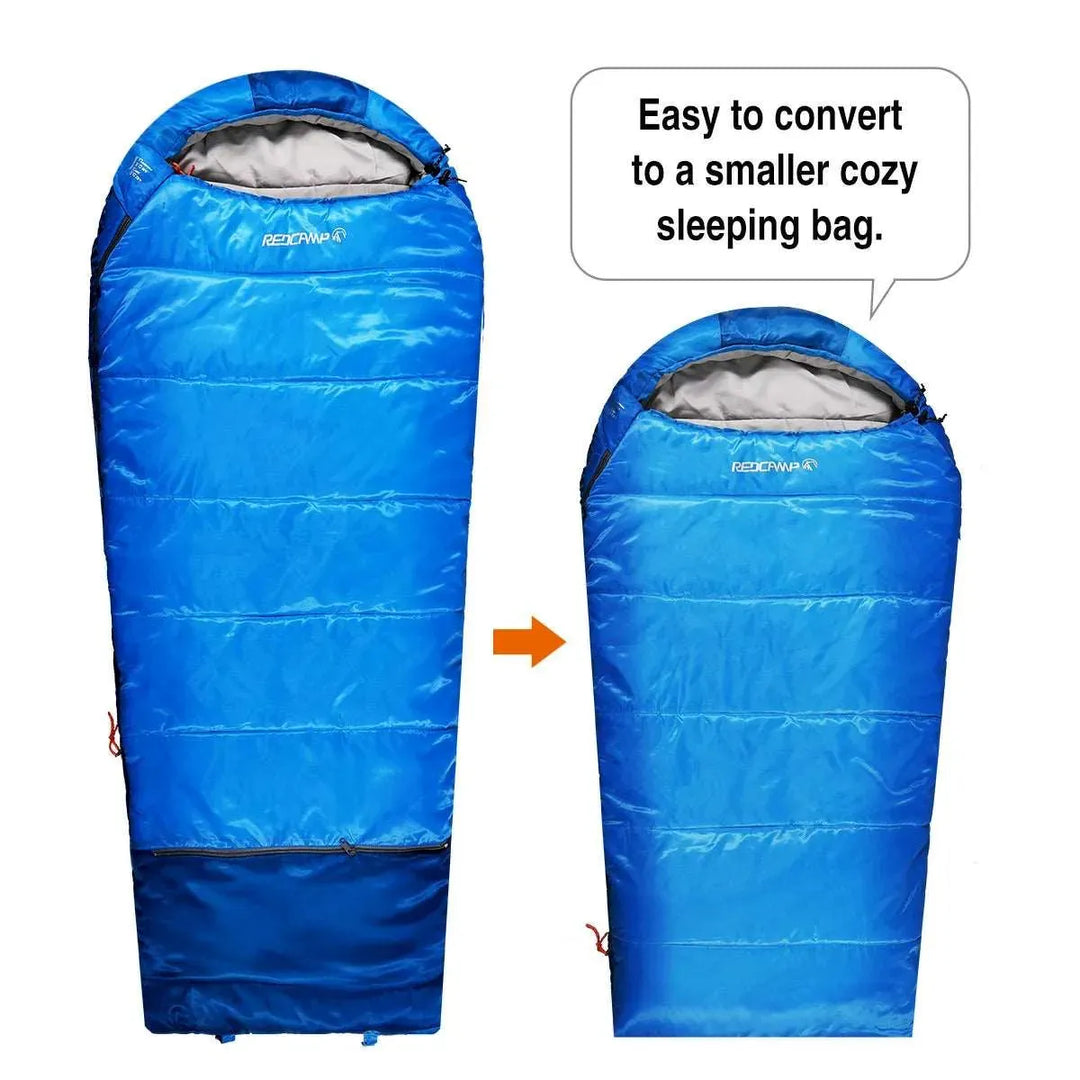 Mummy Kids Sleeping Bag for Camping,Blue Rose (Copy) - Redcamp