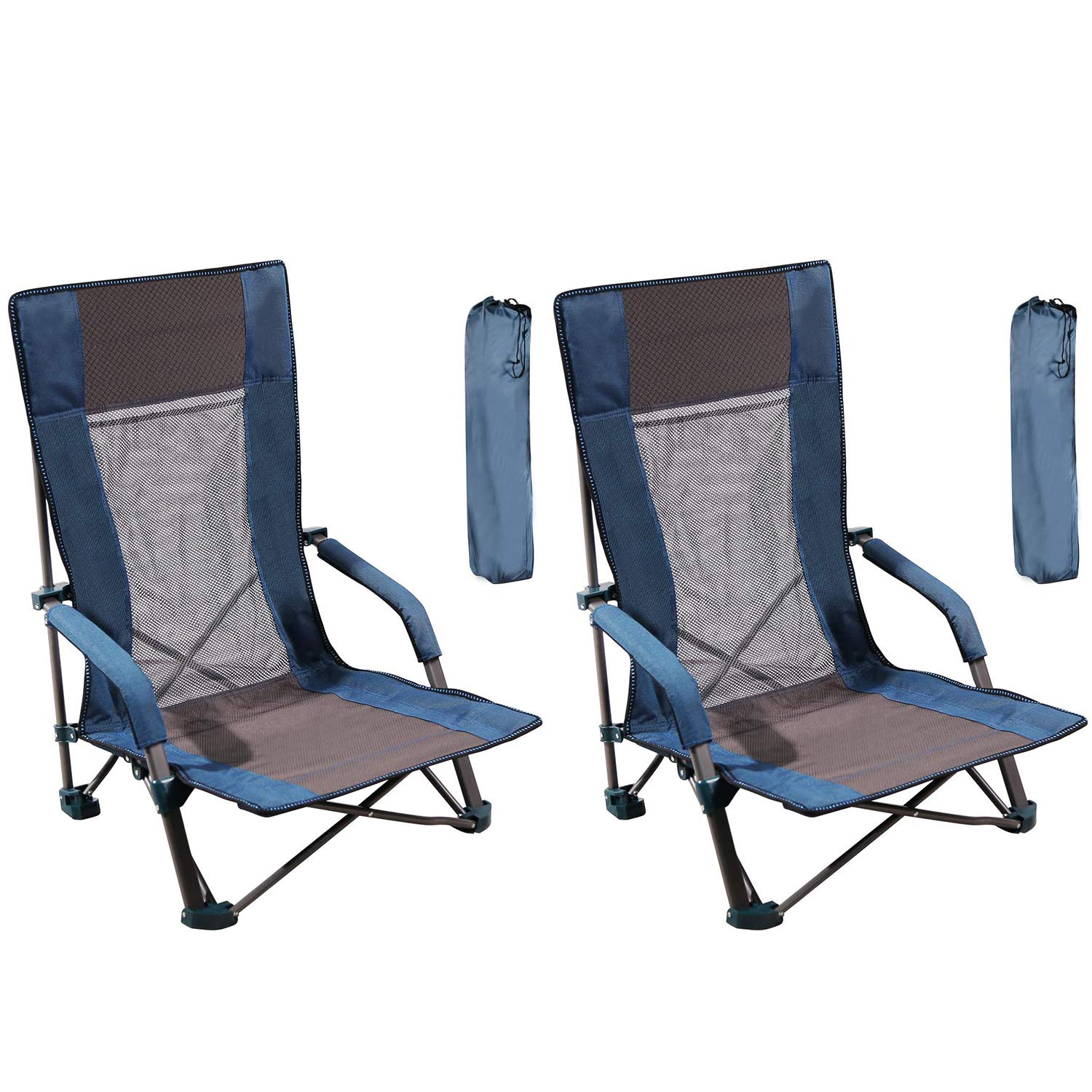 High Back Low Profile Beach Chair