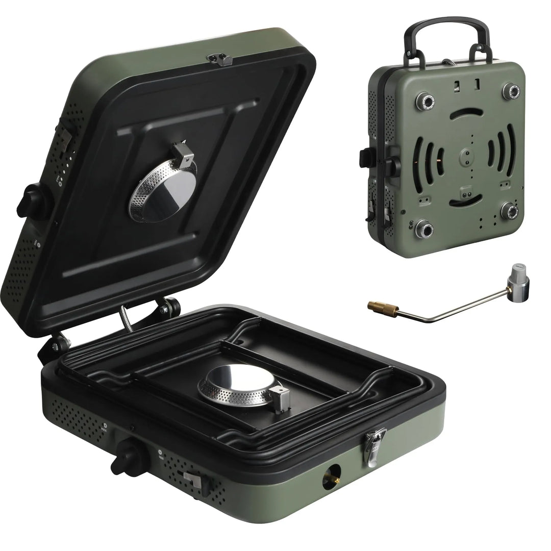 2 Burner Propane Camping Stove - Redcamp