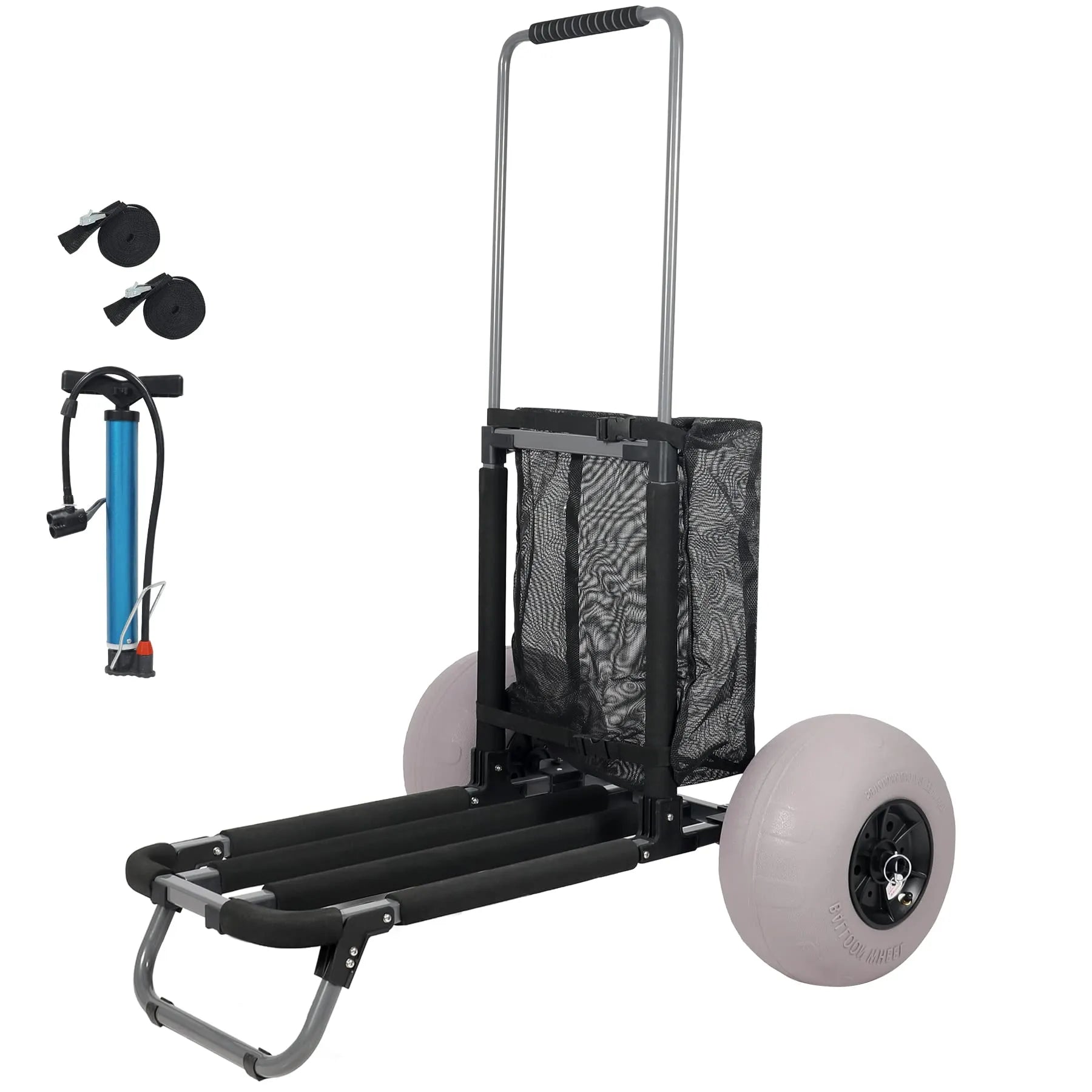 Balloon Wheel Beach Cart for Sand - Redcamp
