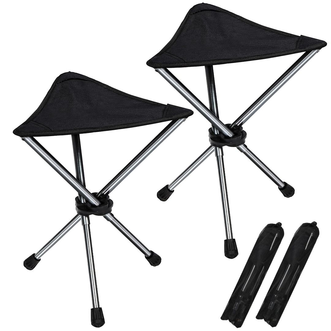 Tabouret de camping trépied léger à 3 pieds 