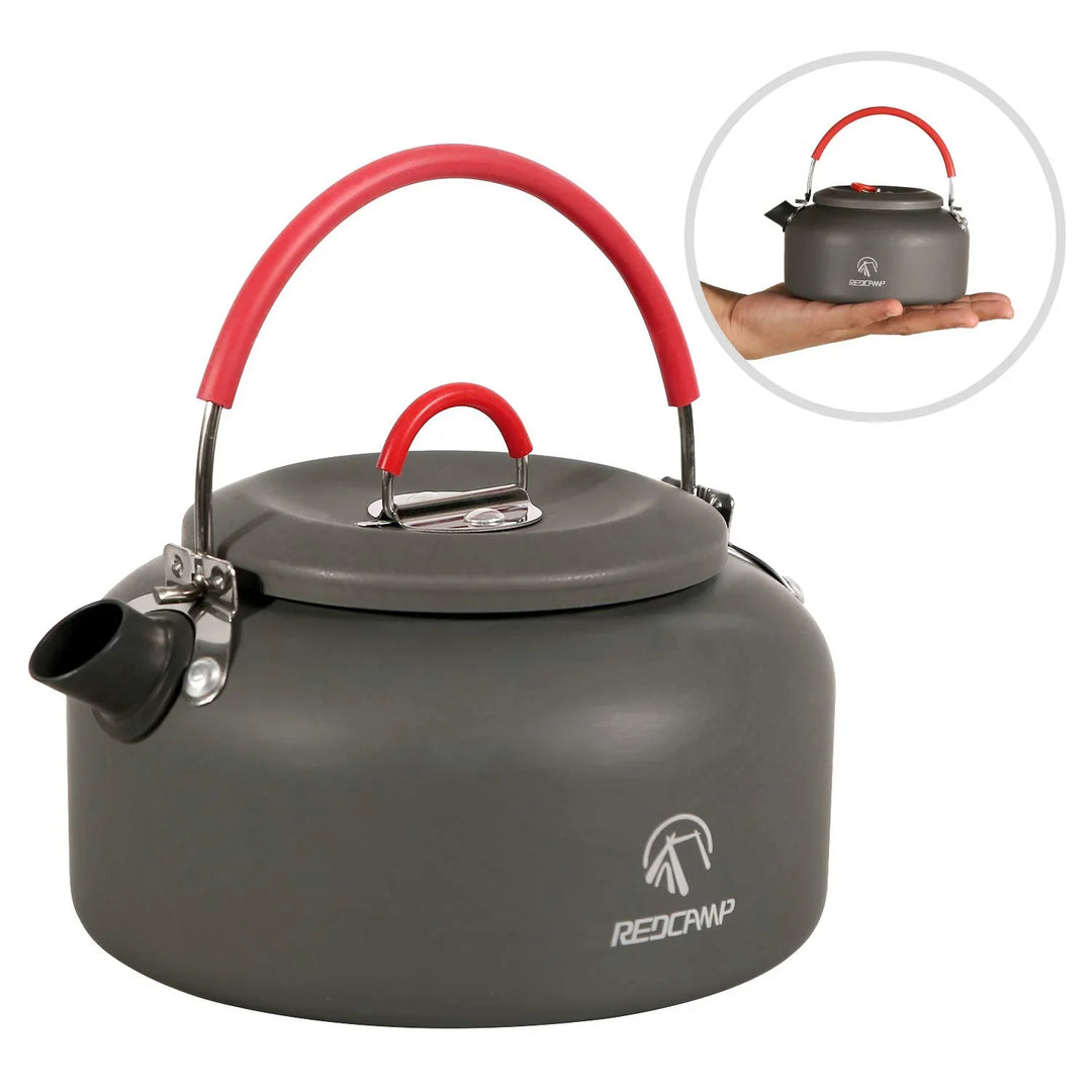 Aluminum Camping Kettle with Carry Bag
