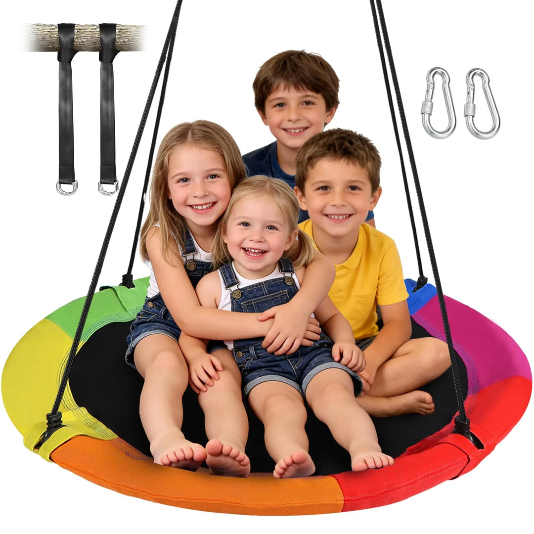 Heavy-Duty Flying Saucer Tree Swing