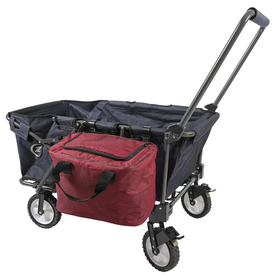 15L Soft Beach Cooler Bag for Utility Wagon, Wine Red