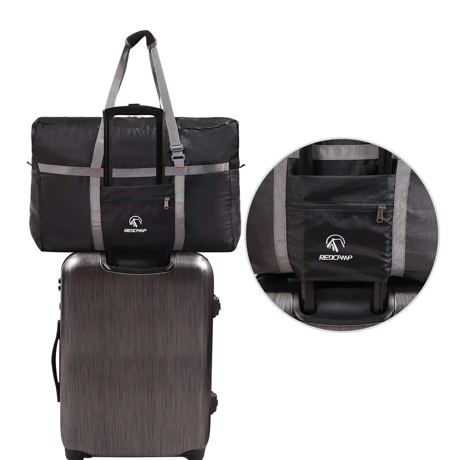75/96L Large Foldable Travel Bag Lightweight Sports Bag - Redcamp