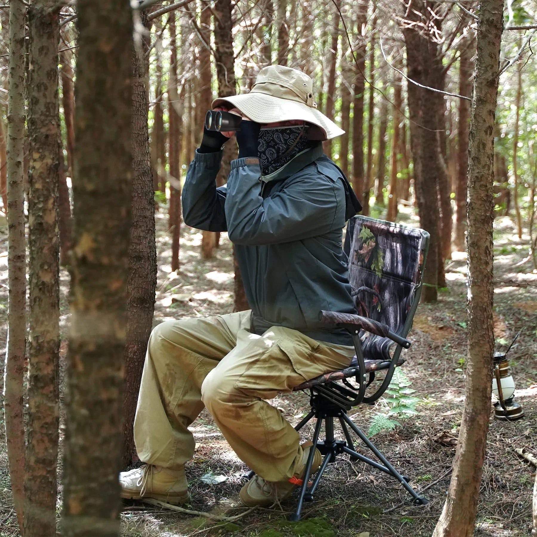 360° Swivel Hunting Chair for Blinds