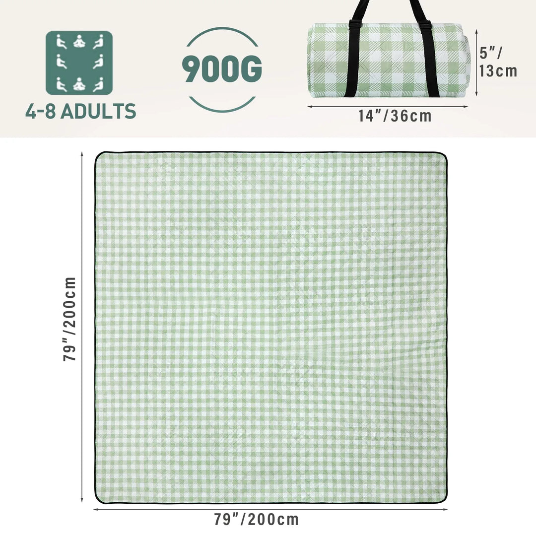 Picnic Blanket,Green