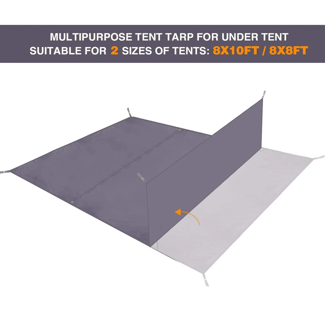 Bâche de tente de camping imperméable et multifonctionnelle