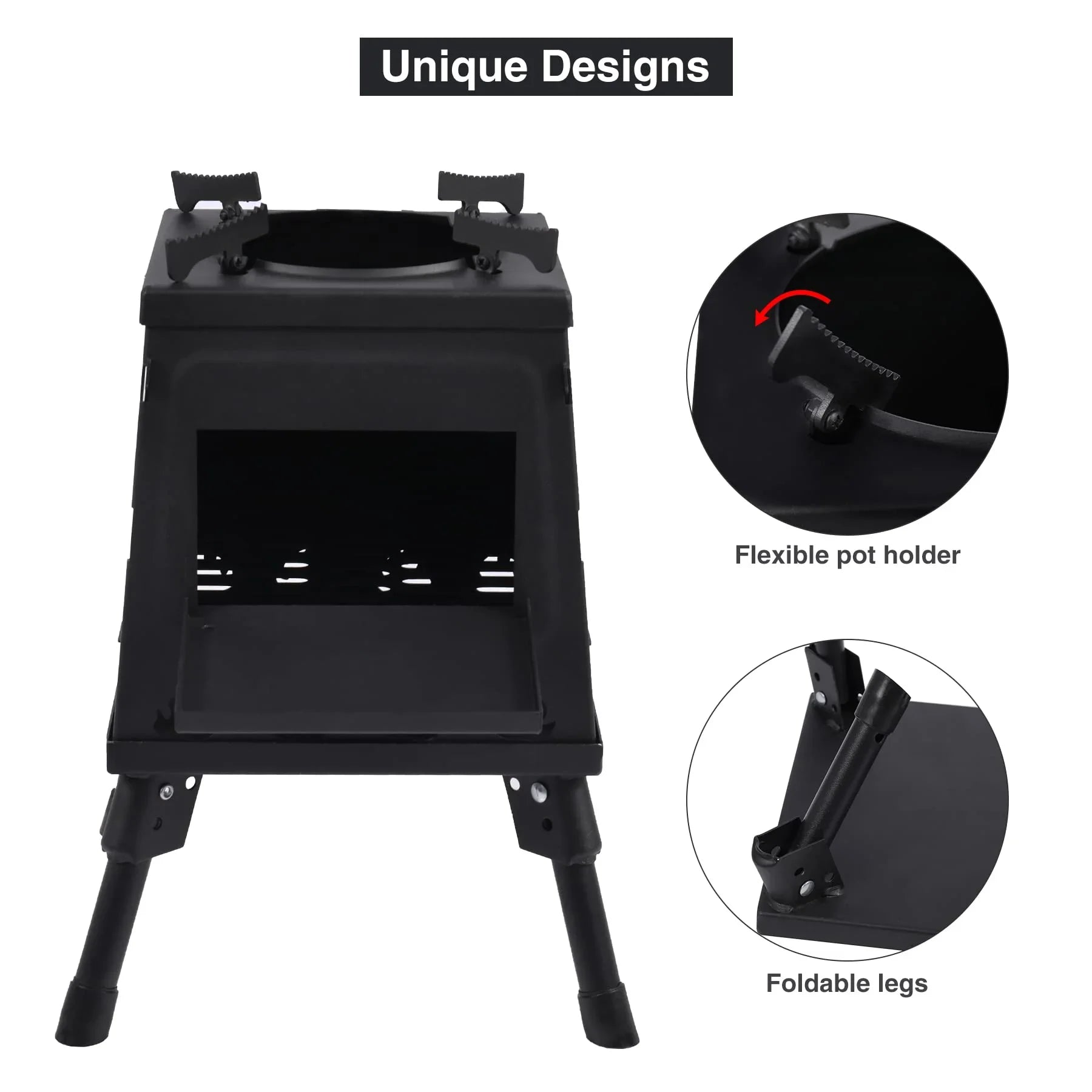 Wood Burning Camping Stove, portable wood stove for camping