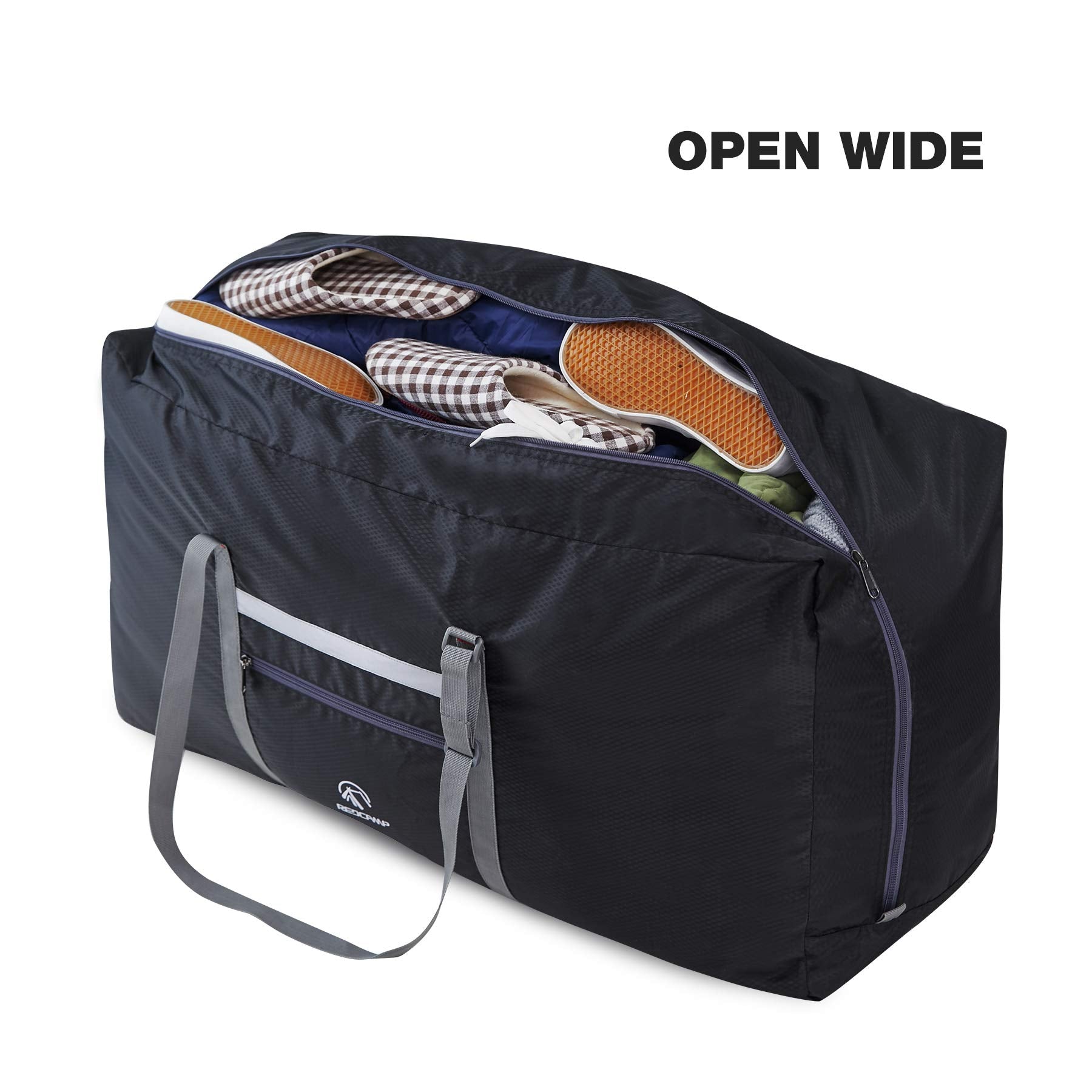 75/96L Large Foldable Travel Bag Lightweight Sports Bag
