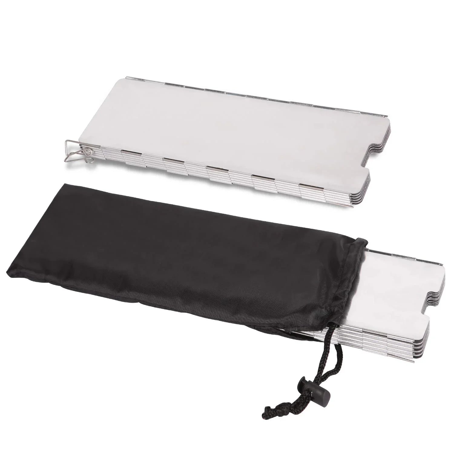 Aluminum Folding Stove Windscreen for Camping