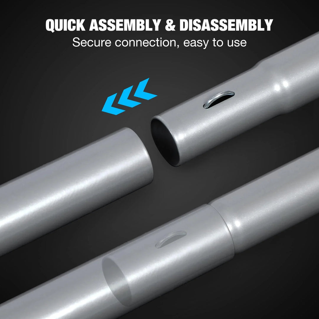 Poteaux de bâche télescopiques réglables en aluminium 
