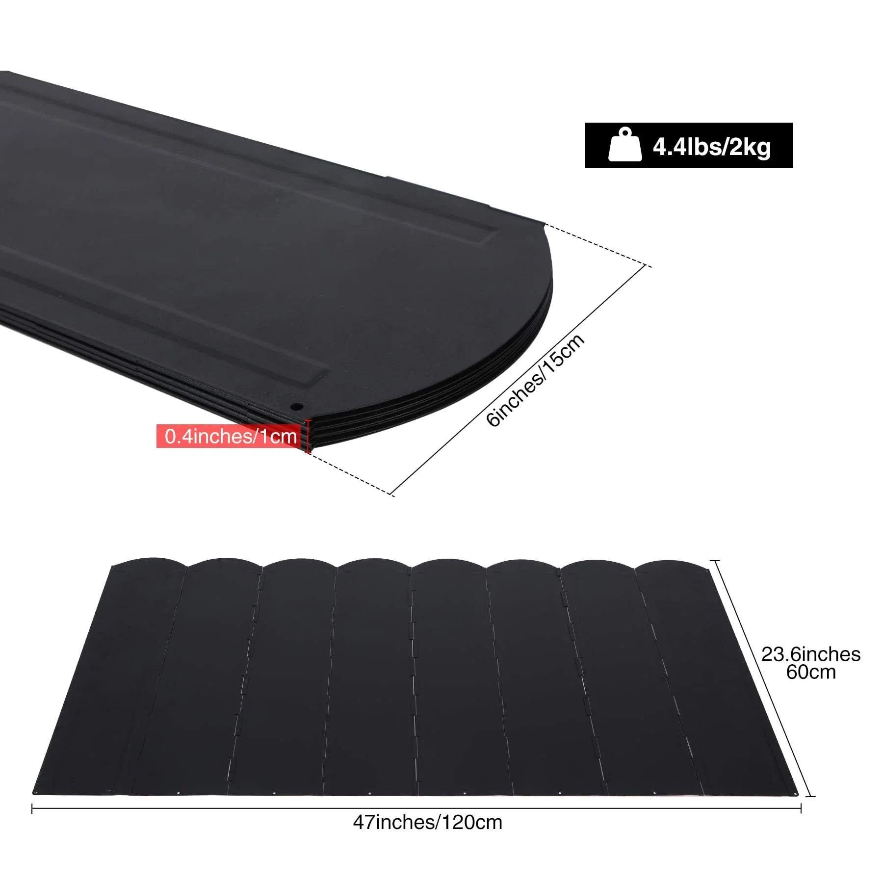 Extra Tall 8-Plate Stove Windscreen