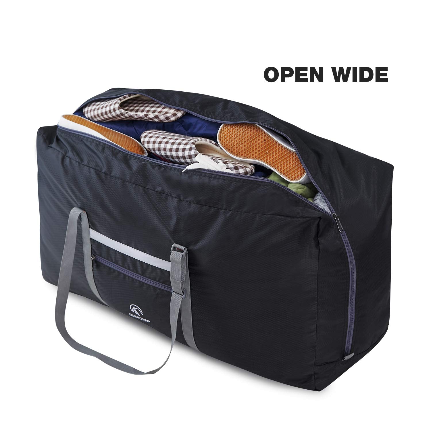 75/96L Large Foldable Travel Bag Lightweight Sports Bag