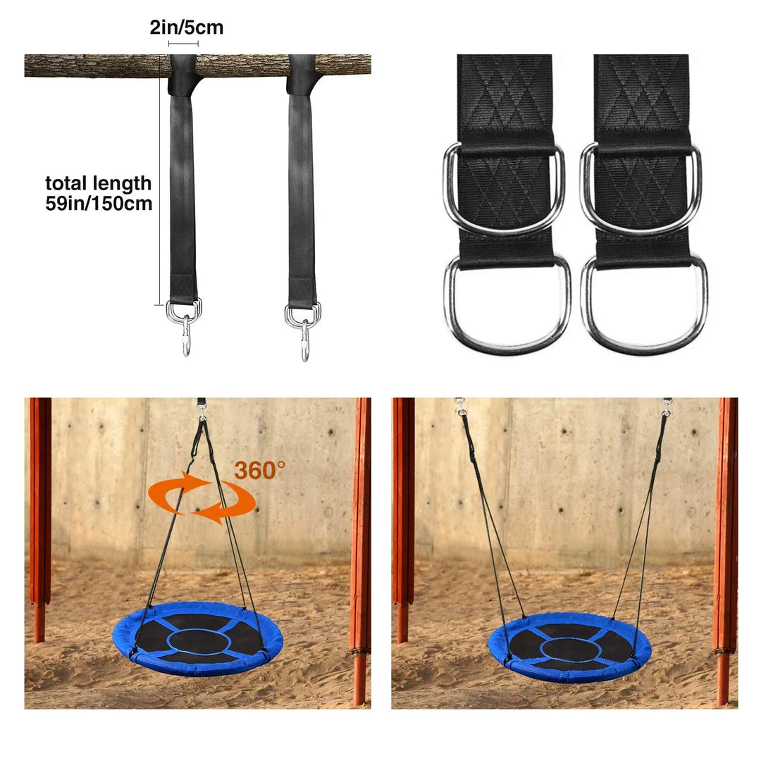 Balançoire ronde pour enfants de 40"/43" 