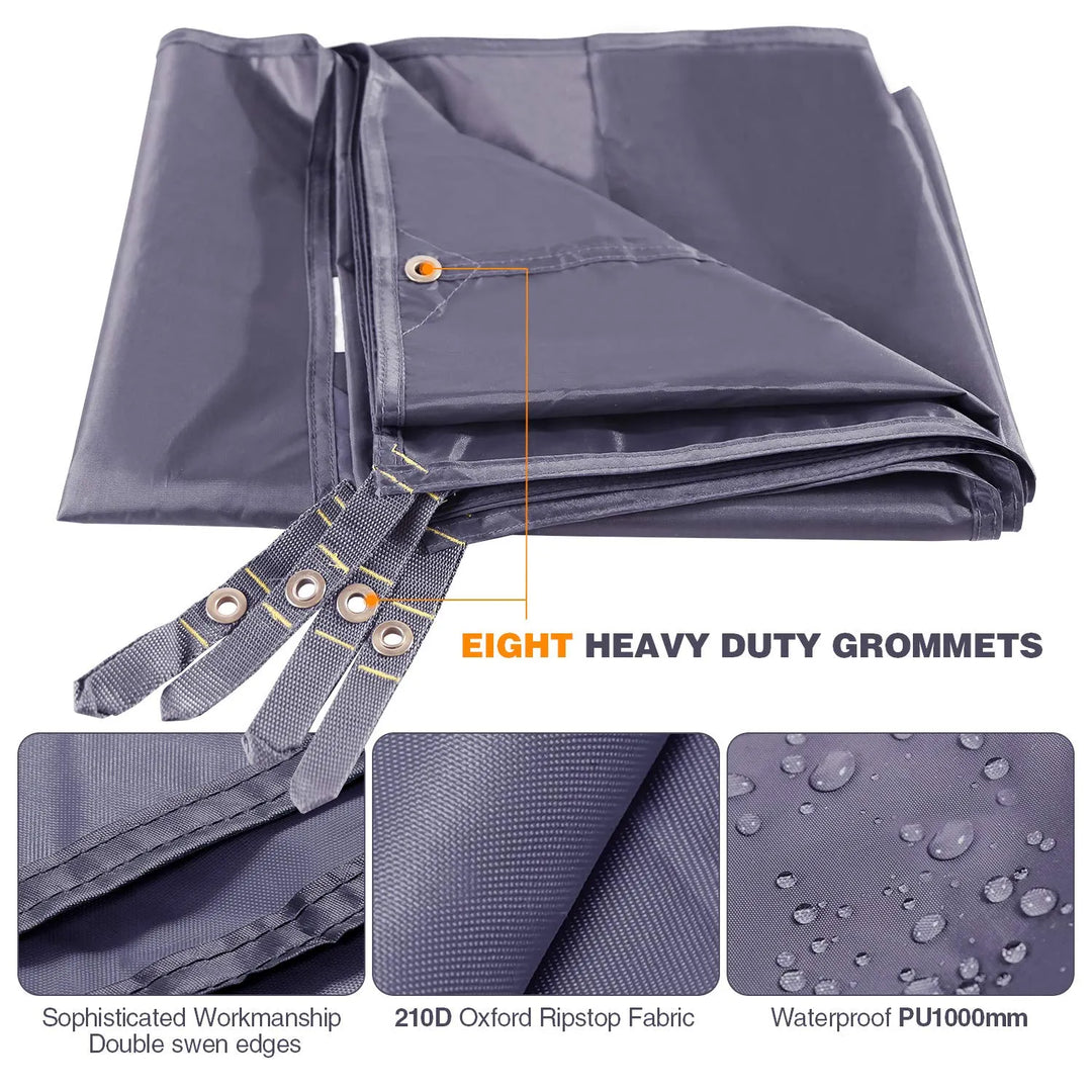 Bâche de tente de camping imperméable et multifonctionnelle