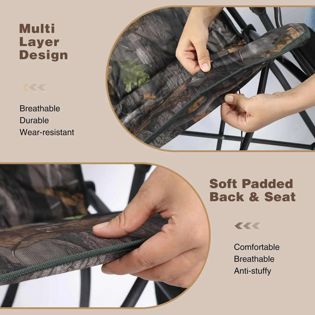 Oversized Hunting Chairs for Blinds with Thickened Cotton