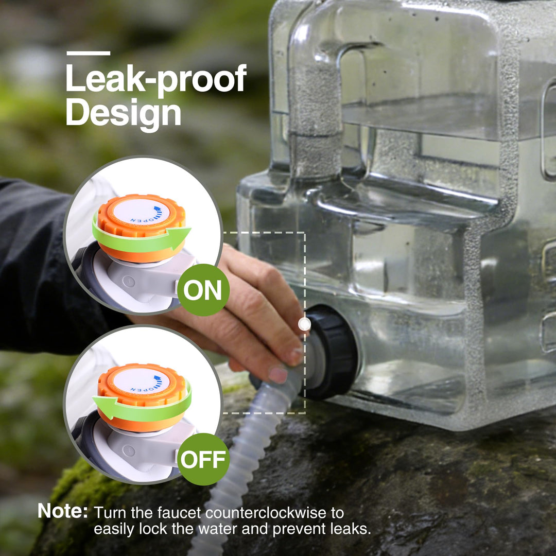 BPA-Free Portable Water Container with Spigot