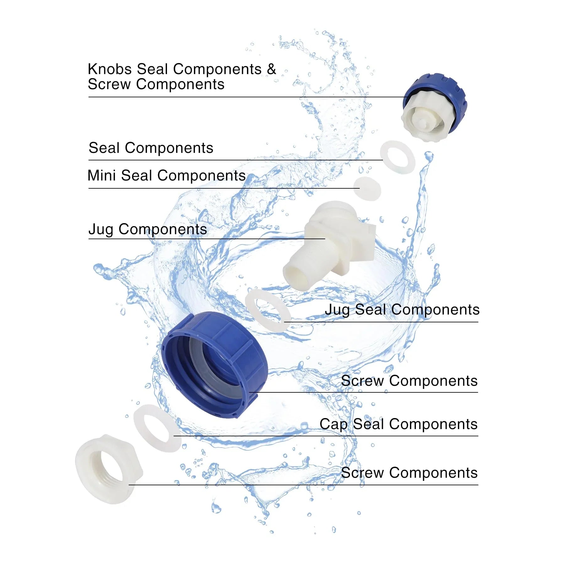 Portable Water Container with Spigot