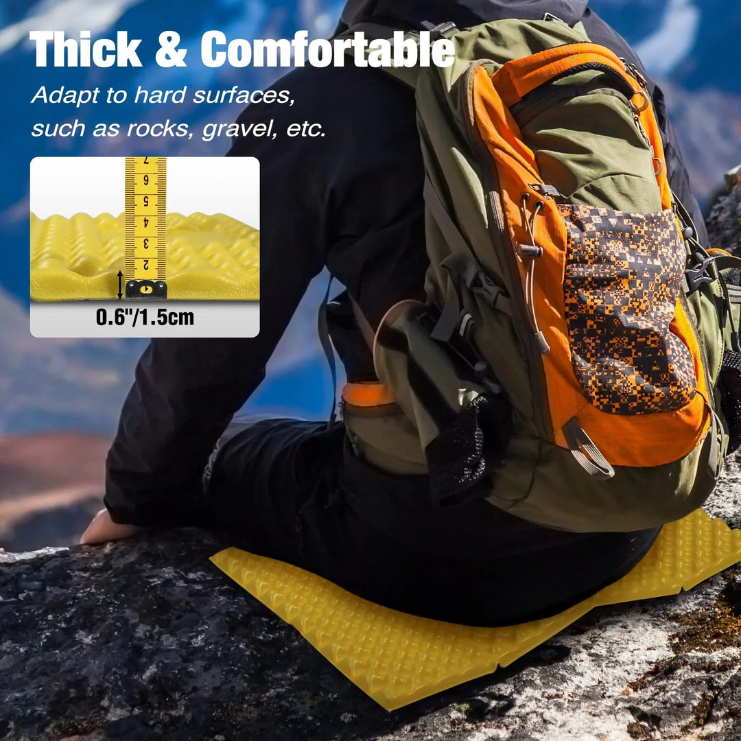 Coussin de siège de randonnée ultraléger pour le camping en plein air 
