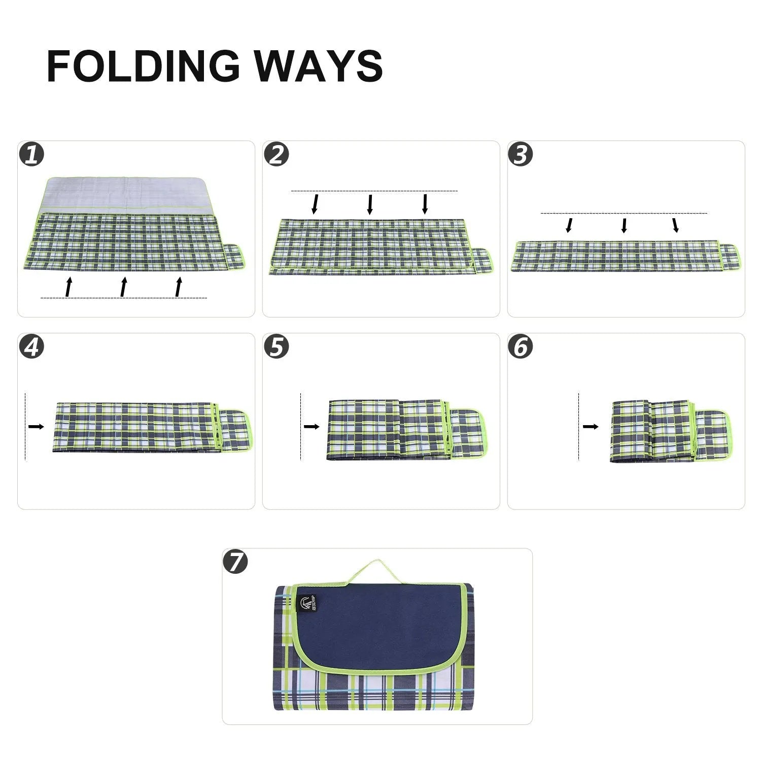 Extra Large Picnic Blanket Waterproof Sandproof - Redcamp