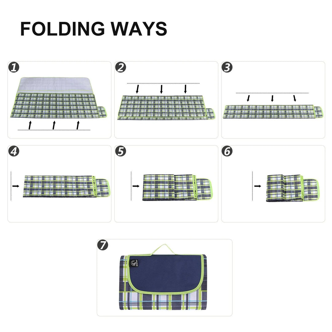 Extra Large Picnic Blanket Waterproof Sandproof - Redcamp